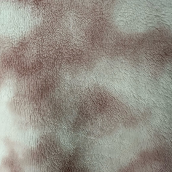 Old Navy Pink tie dye pullover half zip fluffy cozy sweater SZ XL - Picture 5 of 6